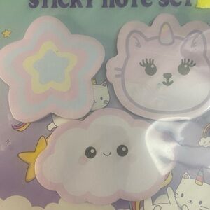 Cute Pastel Sticky Note Set